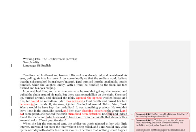professionally edit your fiction manuscript for clarity, flow, and readability
